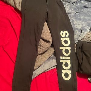 Adidas sweatpants . Hardy worn. Once or twice. Great shape. Super comfortable.